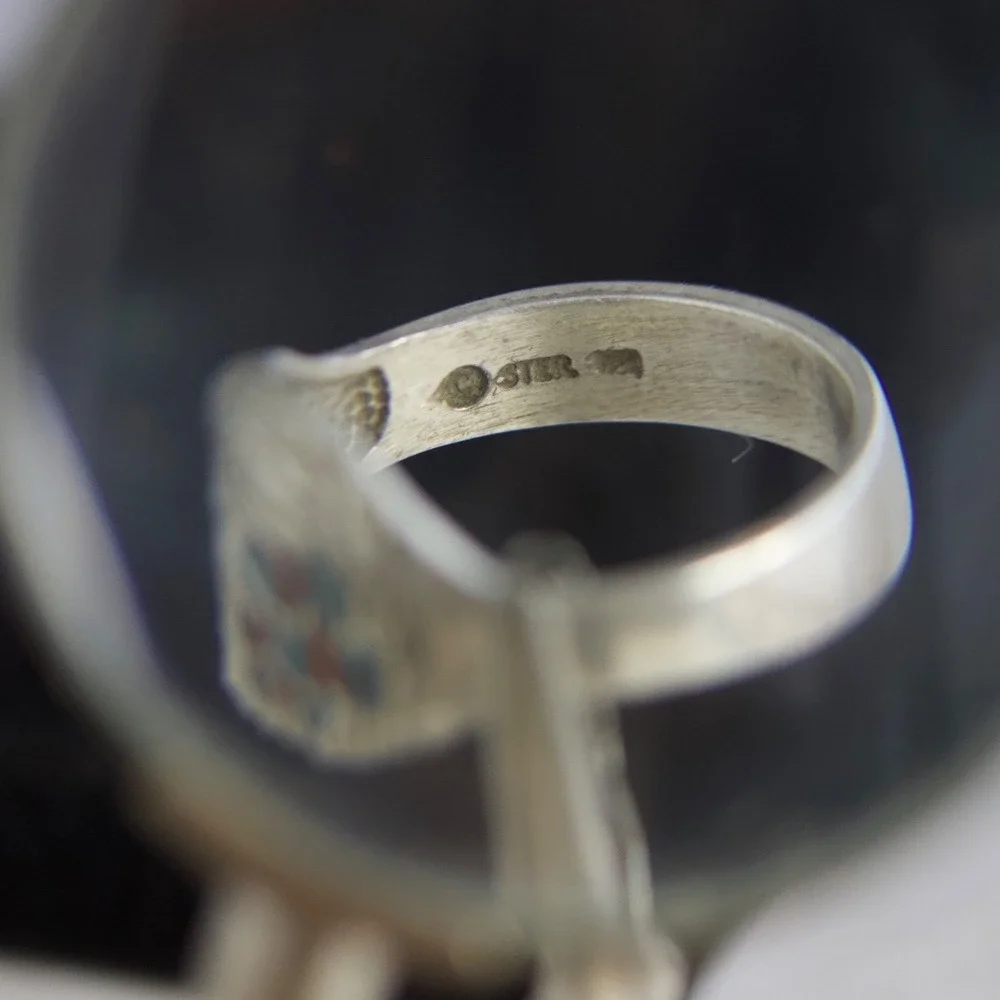 Sterling silver eagle